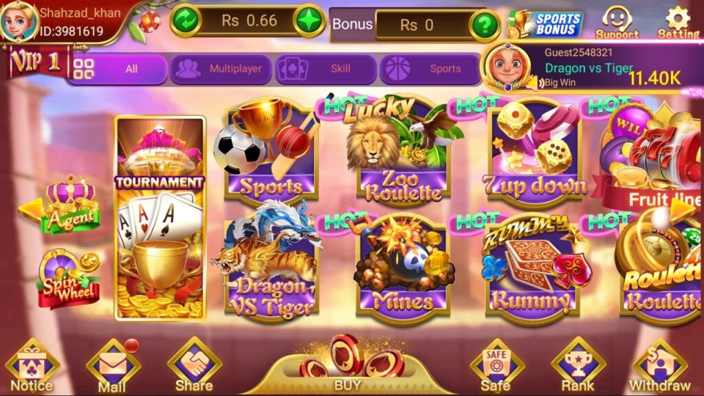 How to Play Games in Teen Patti Spin